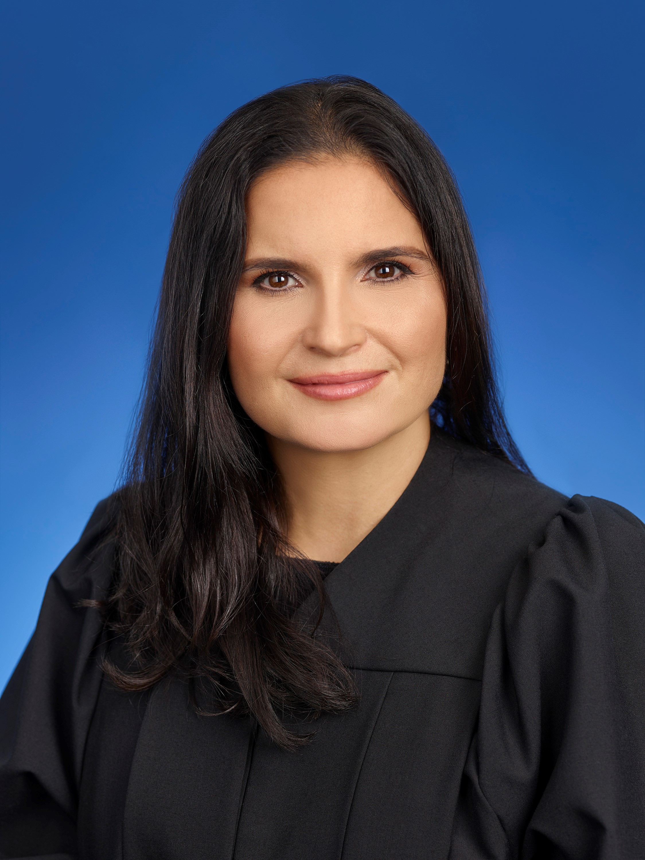 Portrait of Judge Aileen Cannon in judicial robes